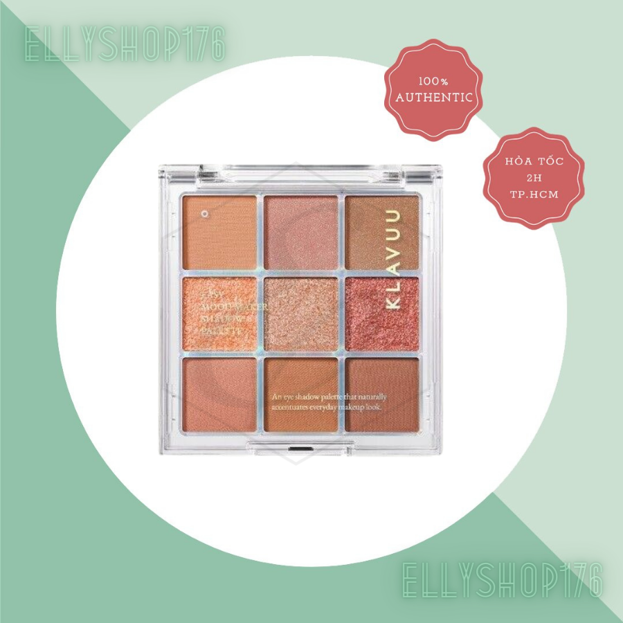 Bảng Phấn Mắt Klavuu Easy Mood Maker Shadow Palette #2 One Fine Day